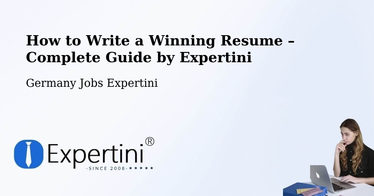 Resume Writing Guide for Job Seekers – Büsingen - Büsingen, Germany Jobs Expertini
