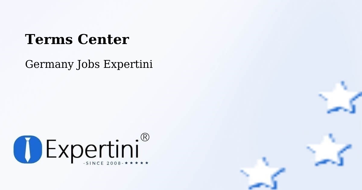 Terms of Service – Büsingen - Germany Jobs Expertini